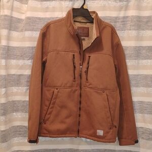 Free Country Tan Sherpa Jacket